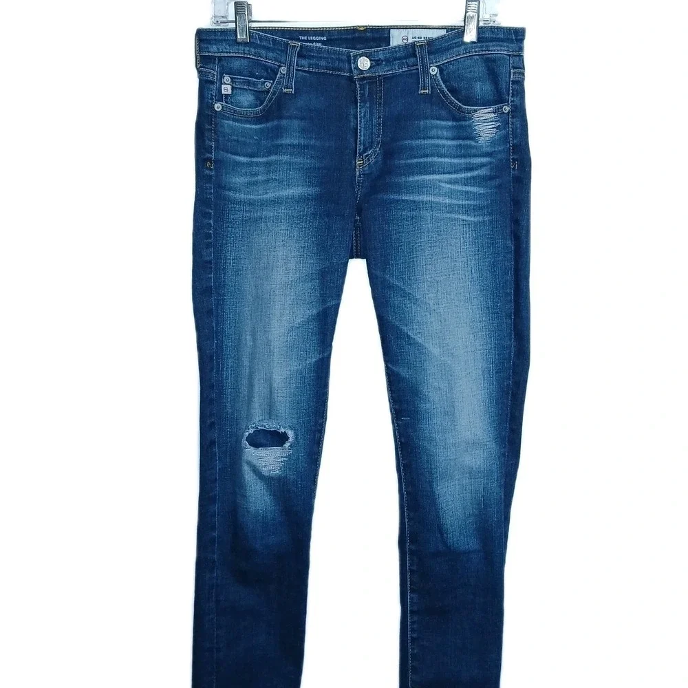 Adriano Goldschmied The Legging Super Skinny 28R Women Jeans Jegging Distressed